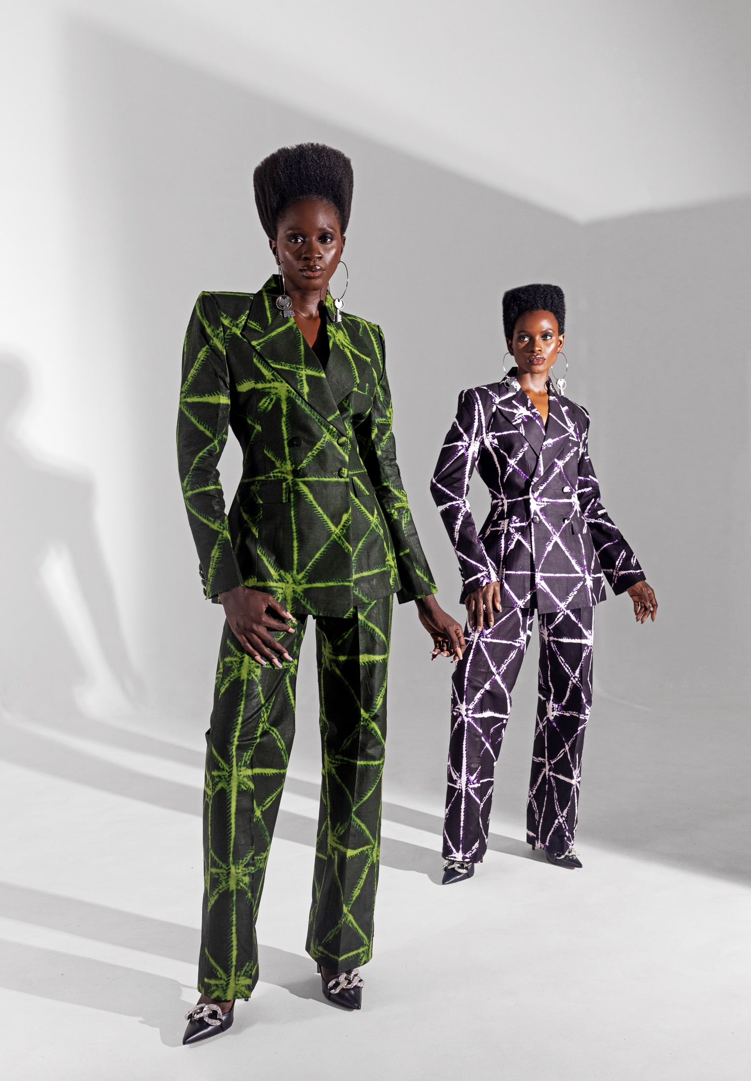 African print 2024 ladies suits